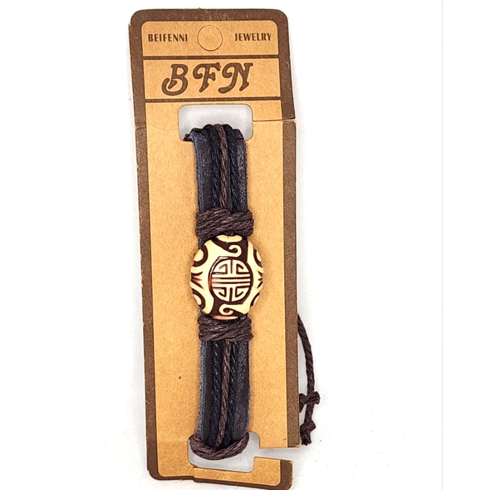 Beifenni Jewelry Leather Bracelet